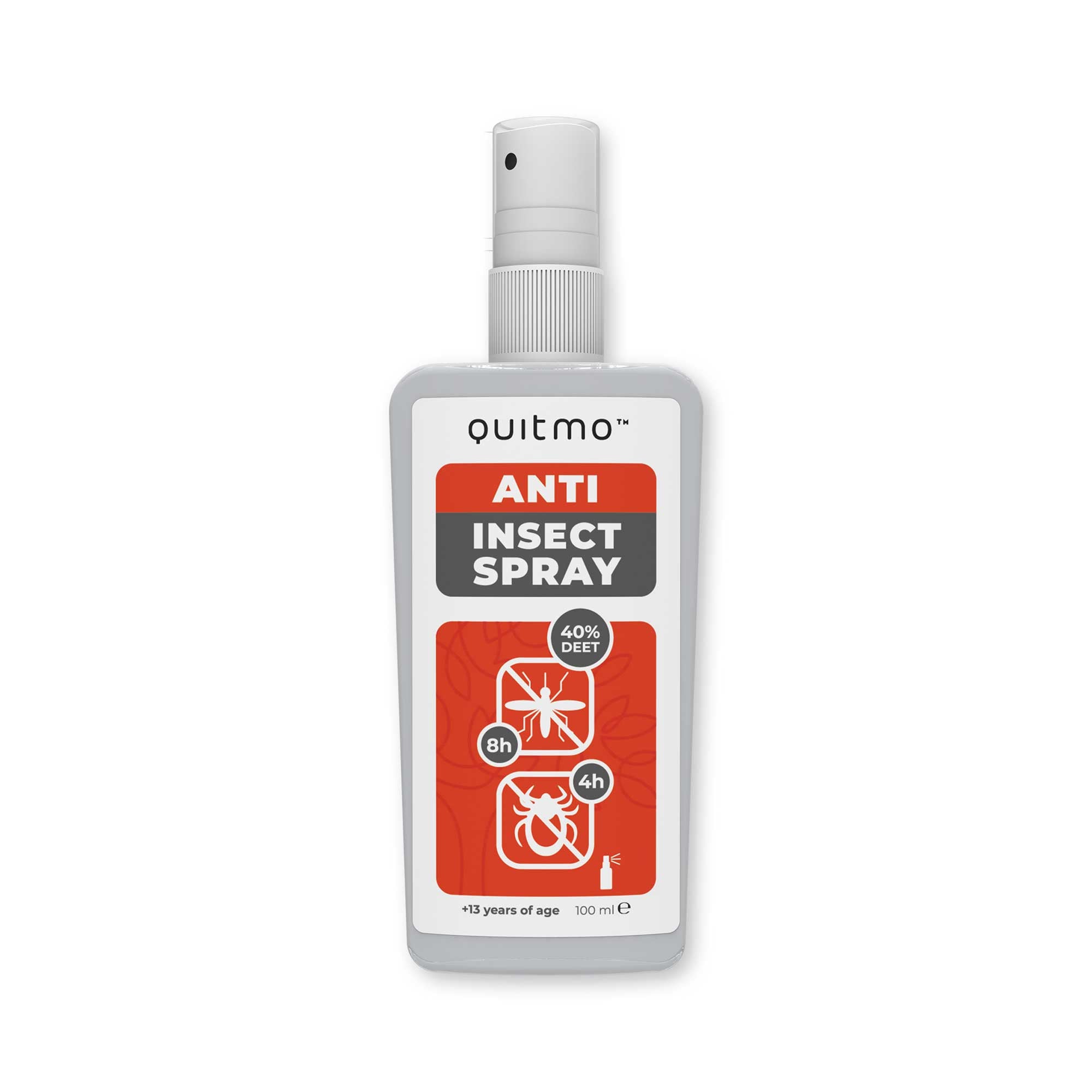 Anti Insektspray 40% DEET, Quitmo 100 ml